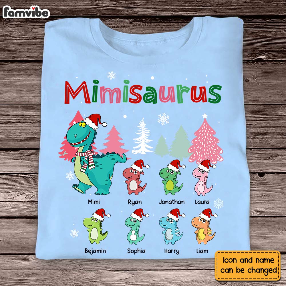 Personalized Grandma Grandmasarus Boho Christmas Shirt NB92 30O28 Mockup 4