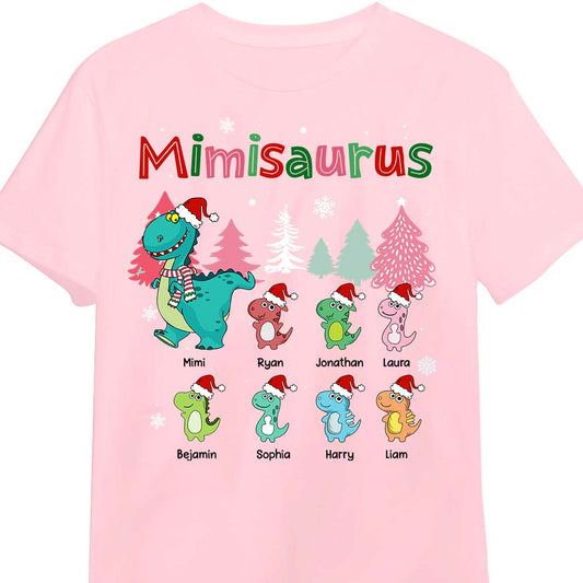 Personalized Grandma Grandmasarus Boho Christmas Shirt NB92 30O28 Primary Mockup